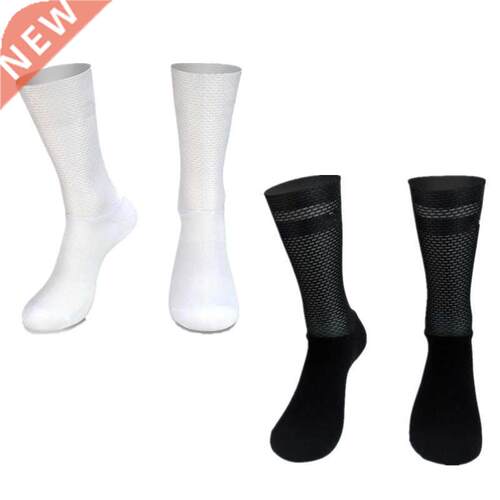 New Pro Team Aero Socks Anti Slip Silicone Cycling Socks Men
