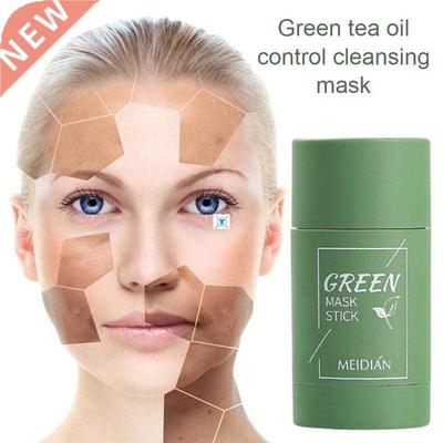Green Tea Cleansing Clay Stick Mask Acne Cleansing Beauty