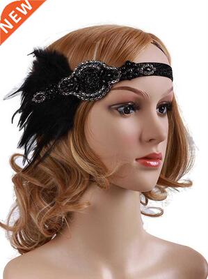 1920s Flapper Headband party Wedding Headpiece Hair Accessor