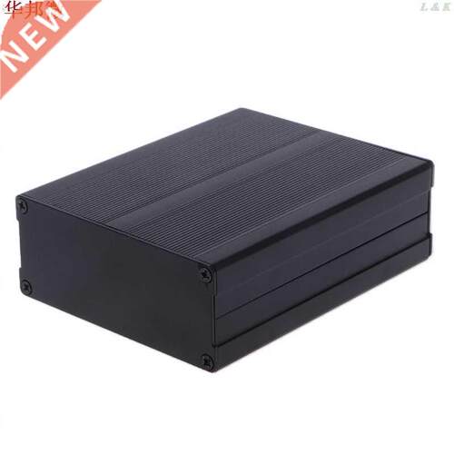 Aluminum Box Enclosure  Electronic Project Black Instrume