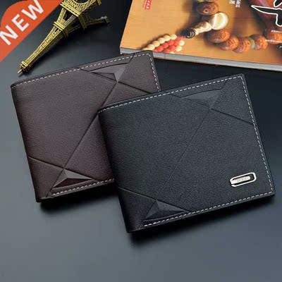 2022 New Men's Wallet Short Multi-card Coin Purse Fashion Ca