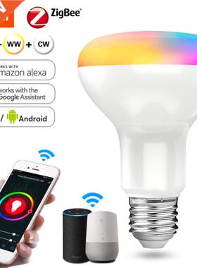 Zigbee Smart LED Bulb BR30 Smart Led Light E27 Tuya Smart