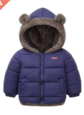 Cashmere Children Coat 2022 New Autumn Winter Thicken Jacket