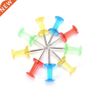 100 pcs/lot Color Thumbtacks Push Pins Map Pin Cork Board Th