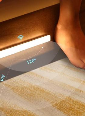 Motion Sensor Wireless LED Night Lights Bedroom Decor Light