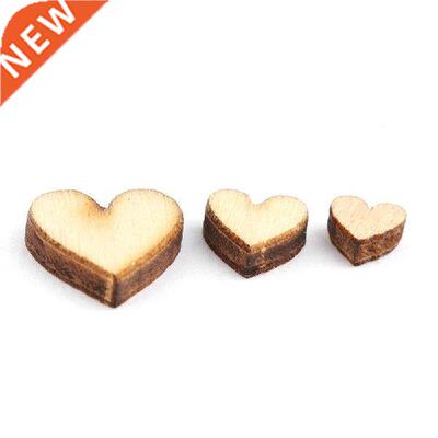 100Pcs/Pack Mixed 4 Sizes 6/8/10/12mm Cute Love Heart Shape