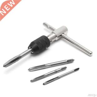 5pcs T Type Machine Hand Screw Thread Taps Reamer M3/M4/M5/M