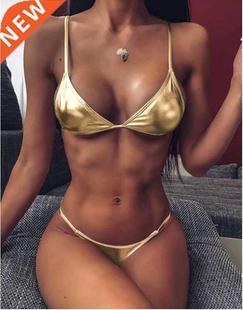 2021 Summer Push Up Padded Bra Bathing Suit Beach Wear Women