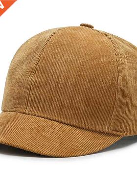 Dad Hat Cotton ort Brim Baseball Cap Solid Color Hats for
