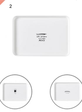 Useful Serving Plate Shatterproof Reusable Snack Dish 12