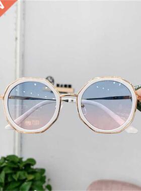 PTCHWERK nds Kids Sunglsses Boys Girls Vintge Polygon Col