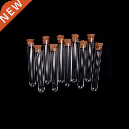 Laboratory Plastic Test Tube With Cork 6-inch 20ml Clear, P