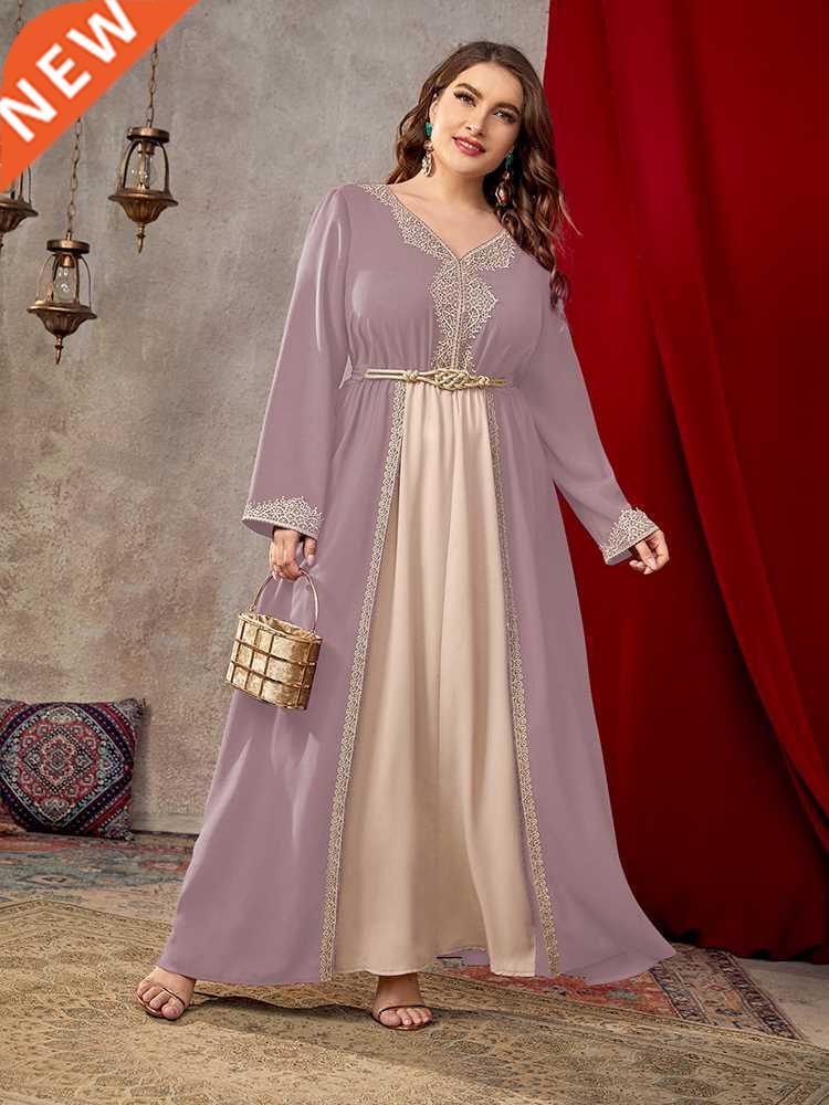 Women Plus Size Large Maxi Dresses 202 Luxury Chic Elegant图片