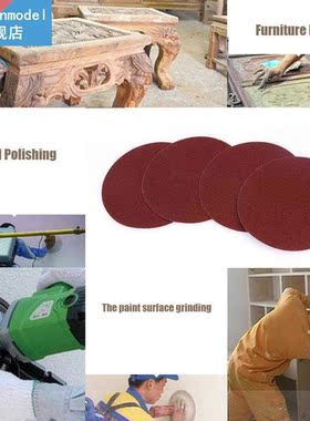 0Pcs 125mm Grit Paper Hook Loop Sandpaper Sander Polishing