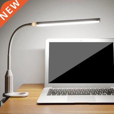 Clip-on LED Desk Lamp USB Dimmable Office Bedroom Study