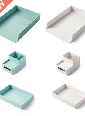 1 Pc A4 Paper Organizer Document Plastic Case Office Table D