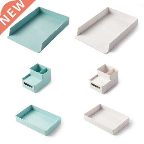 1 Pc A4 Paper Organizer Document Plastic Case Office Table D
