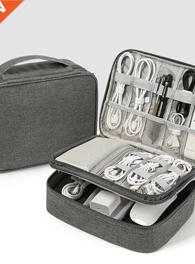 Travel Cable Bag Portable Digital USB Gadget Organizer Charg