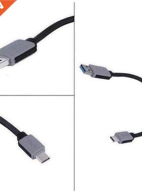 “USB 3.0 Female Cable to USB 3.1 Type C Male Data Cabl