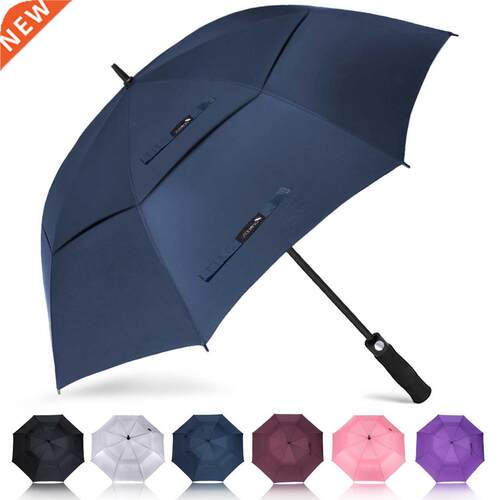 ZOMAKE Golf Umbrella 68 Inch Double Canopy Vented Windproof