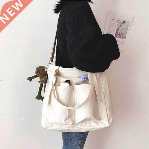 Female Bag Shoppers Simple Fashion Zipper Handbags Shoulder