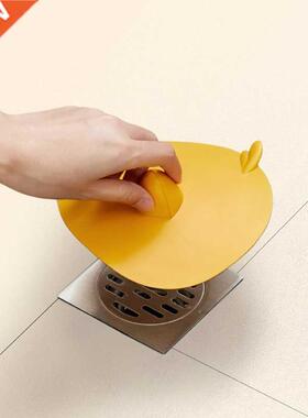 4pcs New TPR Floor Drain Cover Kitchen Bathroom Sewer