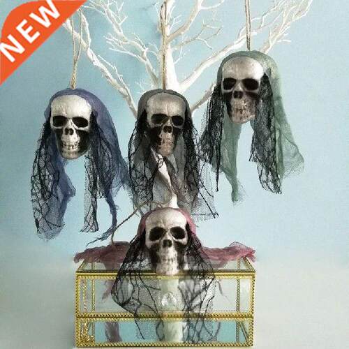 Halloween Hanging Skull Head Ghost Halloween Decoration