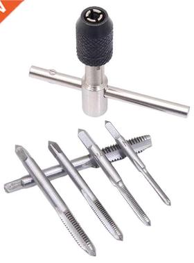 Thread Metric Plug Tap Screw Taps 6 Pcs for Hand Tapping Ope