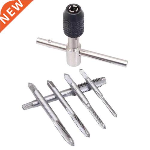Thread Metric Plug Tap Screw Taps 6 Pcs for Hand Tapping Ope