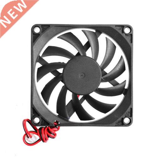 12V Cooler Fan for PC 2-Pin 80x80x10mm Computer CPU System H