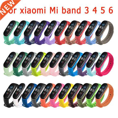 Watch Strap for Xiaomi Mi Band 6 5 4  Wristband Silicone Br