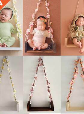 100 Days Newborn Baby Photography Swing Chair Kids Full Mont
