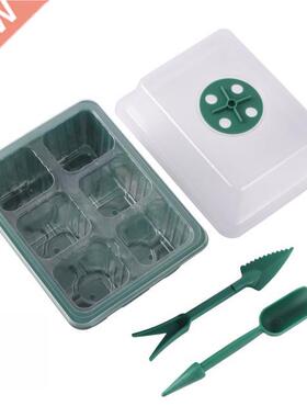6/12 Cell Seedling Starter Nursery Box Gardening Transplanti