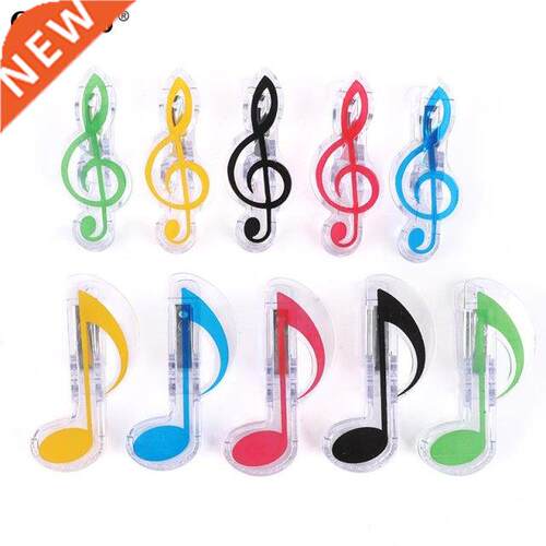 Book Paper Sheet Clips Steel Spring Score Funny Mini Music F