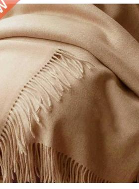 Solidlove 100% Wool Winter Scarf Women Scarves Adult Solid