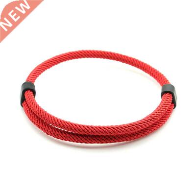 ndy Thread Bracelet Mens Women Adjustable Red Braslet For Lo