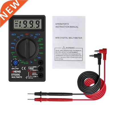 Digital Multimeter Voltmeter Ammeter Ohmmeter DC10V~1000V 10