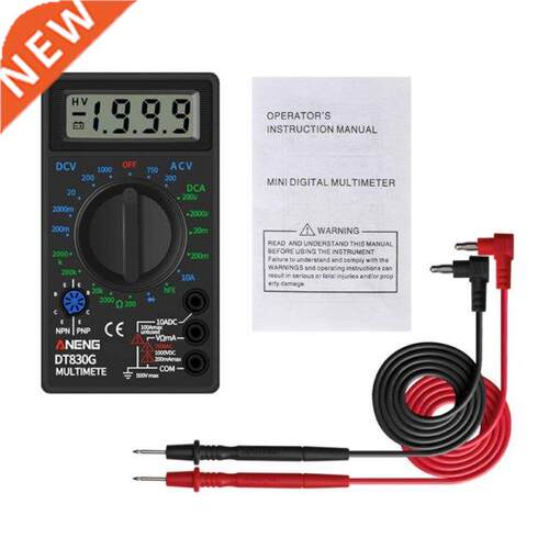 Digital Multimeter Voltmeter Ammeter Ohmmeter DC10V~1000V 10