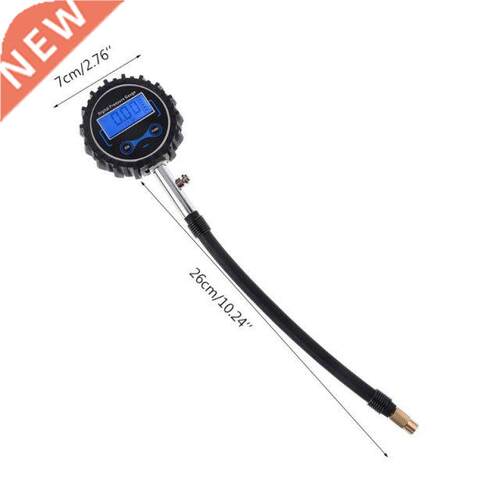 Vehicle Tire Tyre Air Digital Pressure Gauge 0-200PSI Car Bi