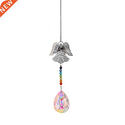 New Car Rear Mirror Pendent Crystal Ball Prism Window Visor