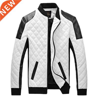 2021 Autumn and Winter Men's Leather Jacket Casual High-qual