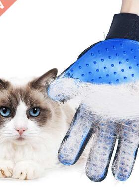 Cat grooming glove for cats wool glove Pet Hair Deshedding B