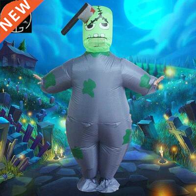 Halloween axe slaing inflatable clothes spoof costume NPC