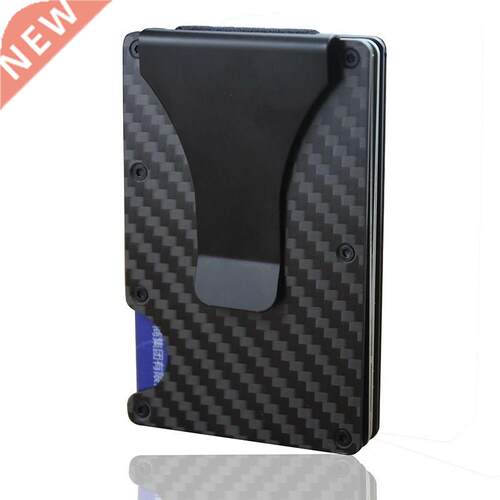 Carbon Wallet Business Card Holder Billfolds for Men Women