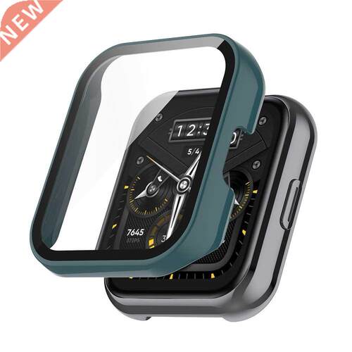Full Cover Tempered Glass Screen Protector Case for Realme W