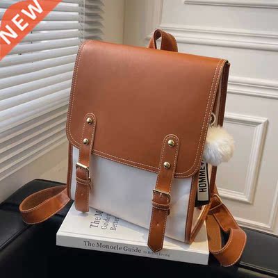 Women Backpack 2022 Travel Large Backpacks PU Leather Handba