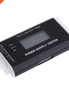 LCD PC PC Power Supply Tester 20/24 Pin 4 PSU SATA HDD ATX B