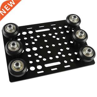 Black Anodized Aluminium V-Slot Gantry Plate Set 20 - 80mm w