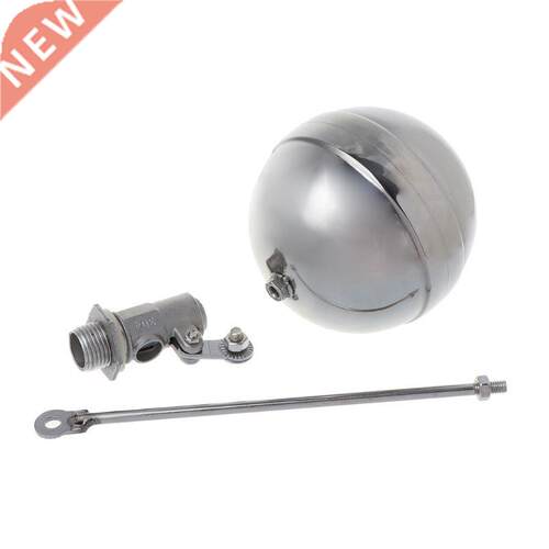 DN15 Male Thread Water Tank Ball Stainless Steel Flow Contro