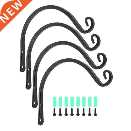 4/2/1 PC 8 inch Garden Decoration Wall Hanging Hook Iron Lan